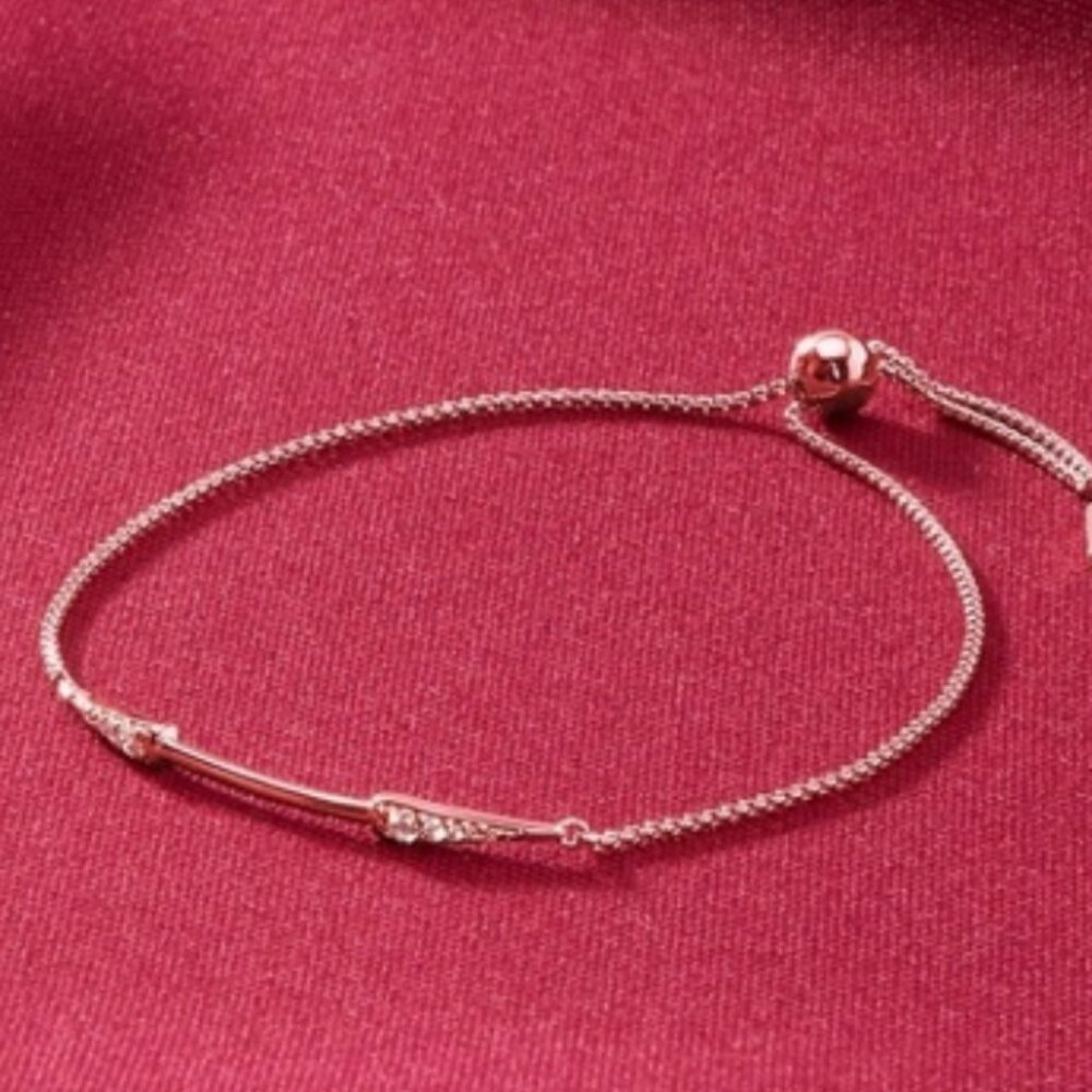 Stella & Dot Warrior Bracelet-Silver